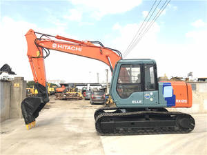 Miniexcavadora de oruga piloto hidráulica usada, pequeña excavadora retro 3t 5t 7T 12t Hitachi ex120, precio de máquina excavadora - Product Image 4