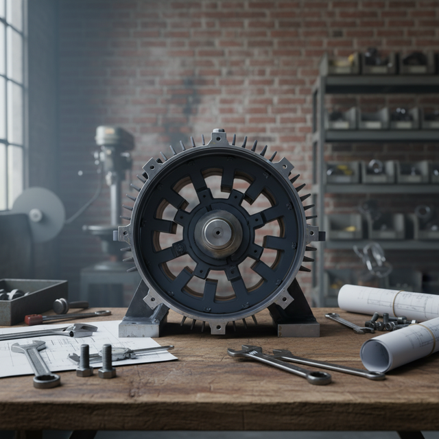11kW 1500RPM Switched Reluctance Motor High Efficiency Industrial Electric Motor