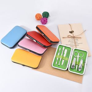 Ys22 7Pcs 18 Pcs Girls Manicure Pedicure Stainless Steel Beauty Personal Care <b>Tool</b> <b>Kit</b> Nail Clippers Set - Product Image 5