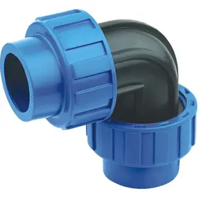Válvula de esfera de compressão pntek, alta qualidade, pp, para controle de água, 1/2 polegadas a 4 polegadas, para válvula de segurança de fluxo de água