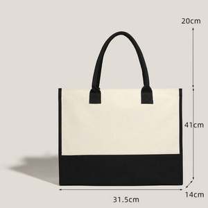 Bolsa de Lona Impermeable con Logotipo Personalizado, Cierre de Cremallera y Bolsillo Interior - Regalos Personalizados para Mamá, Maestra, Amiga - Product Image 4