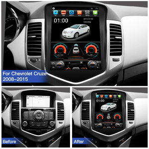 Autoradio HFMidia 10,4 pouces avec écran vertical, Bluetooth, multimédia, vidéo, pour Chevrolet Cruze 2008-2014, récepteur audio pour voiture - Product Image 5