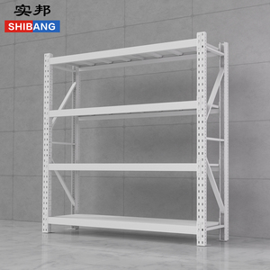 Étagères d'entrepôt en acier certifié CE/ISO réglables à usage intensif de grande capacité pour garage à plusieurs niveaux - Product Image 6