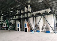 Ligne de machine à granulés d'aliments automatiques Lerford 500-5000 kg/h 380V, équipement de fabrication d'aliments pour volailles