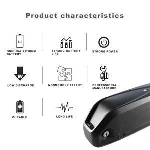Hailong 48V 13Ah tubo descendente de iones de litio recargable 30A para Kit de Motor de bicicleta eléctrica incluye cargador <span class=keywords><strong>2A</strong></span> Stock de almacén de la UE - Product Image 4