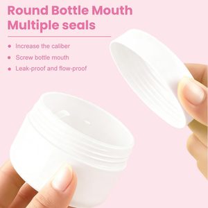 Vente en gros de pots en plastique de 50 g et 100 g, pots d'échantillons cosmétiques, flacons cosmétiques - Product Image 4