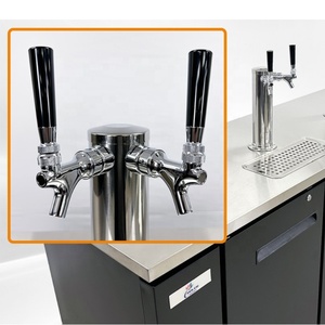 Distributeur de bière à tirage direct commercial à deux portes, type réfrigérateur vertical pour bar - Product Image 6
