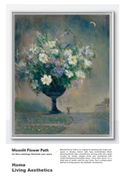 Peinture à l'huile florale impressionniste moderne 100 % originale peinte à la main sur toile, personnalisable, cadeau unique, décoration pour la maison et l'hôtel, cadre en bois