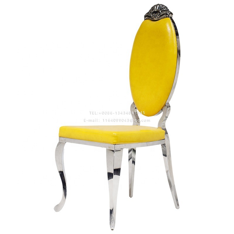Wholesale Stainless Steel Golden Wedding Chair
