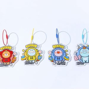 Acrylic <b>Keychain</b> Custom-made Creative Cartoon Engraved Stand Sign Key Hanger Decoration Animation Star Peripheral Customization - Product Image 1