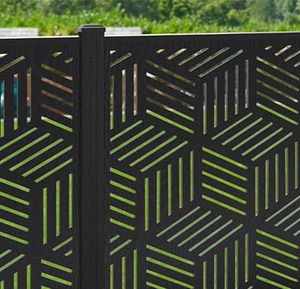 Valla de Aluminio Moderna con Listones para Privacidad, Ideal para Jardín, Patio o Proyectos de Portones - Product Image 5