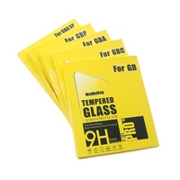 Lentille en verre trempé NSLikey pour Gameboy GBA GBA SP GBC GBP 3DS 2DS PSV 1000, protection d'écran contre les rayures, lentille en verre trempé
