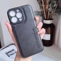 Coque de protection multicolore en cuir PU pour iPhone 11 12 13 14 15 16 17 18 Pro Max et Samsung