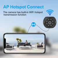 WK10 kamera Mini WIFI nirkabel, kamera IP 1080P/720p pintar keamanan rumah, kamera perekam Video WIFI penjualan terbaik
