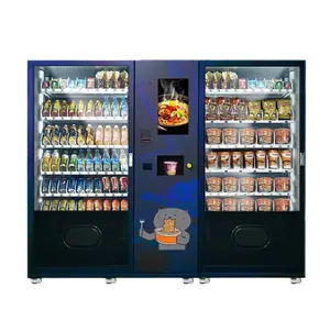 Distributore automatico di Ramen istantaneo del distributore automatico della tagliatella del doppio governo di grande capacità