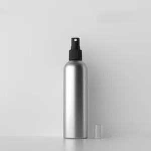 Großhandel 1 oz 4 oz 5 oz 50ml 100ml 250ml Silber Aluminium Toner Alkohols prüher Aluminium Fein nebel Haarspray flasche