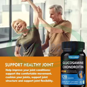 Ausreson Etiqueta Privada glucosamina MSM sulfato de condroitina suplemento para articulaciones cápsulas de glucosamina condroitina - Product Image 4