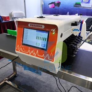 Nouvelle machine de codage d'œufs entièrement automatique à 6 buses, imprimante jet d'encre multifonctionnelle à séchage rapide avec cartouche d'encre de qualité alimentaire et support flexible - Product Image 4