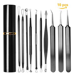 Extractor Pimple Popper <strong>Tool</strong> Kit 10Pcs <strong>Blackhead</strong> <strong>Remover</strong> <strong>Tools</strong> - Product Image 4