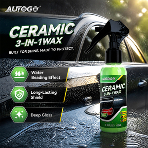 <span class=keywords><strong>AUTOGO</strong></span> Spray de cire céramique 3 en 1 100ml, revêtement hydrophobe brillant, protection rapide de la peinture automobile, spray de detailing - Product Image 5