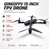Fabricant de drones FPV, drone FPV de 15 pouces, quadricoptère FPV en fibre de carbone de 8 à 10 kg avec caméra de vision nocturne