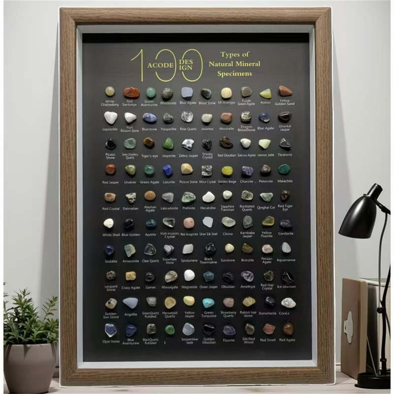 Natural Crystal Specimen Photo Frame Healing