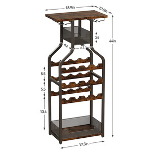 Cross-border <b>foldable</b> beverage cart, restaurant delivery cart, <b>trolley</b>, customizable restaurant beverage cart, mobile kitchen - Product Image 5