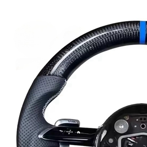 พวงมาลัยคาร์บอนไฟเบอร์สำหรับ <span class=keywords><strong>Mercedes</strong></span> 2021 2022 2023 W166 W177คลาส GT W213 X253 W246 W205พวงมาลัย W222 AMG - Product Image 6