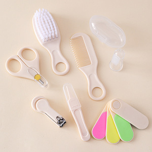 Aksesori bayi baru lahir terbaru 7 buah <span class=keywords><strong>kit</strong></span> perawatan bayi Portable Soft <span class=keywords><strong>Healthcare</strong></span> barang perawatan harian rumah perjalanan - Product Image 1