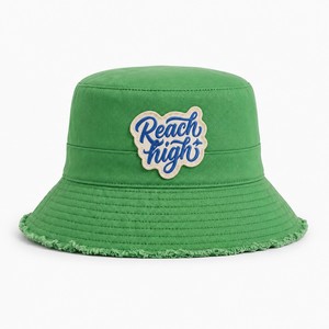 Sombrero de Pescador Personalizado OEM con Etiqueta Tejida, Ajustable, Unisex, para Adultos, de Algodón Twill, Protección Solar, Venta al Por Mayor - Product Image 2