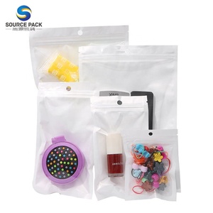 Sac d'emballage zip-lock en plastique à fermeture éclair transparente personnalisée à trois joints latéraux - Product Image 6