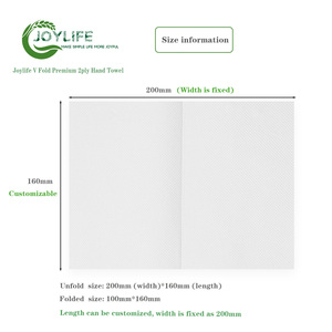 Siêu mềm V gấp rất thấm hút interfold gấp tay khăn giấy nhà khách sạn trường bệnh viện nhà bếp Sử dụng giấy - Product Image 2