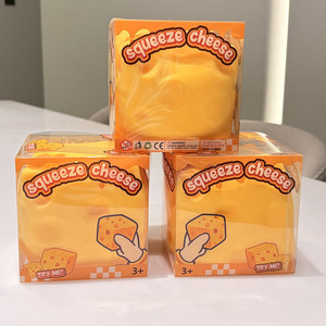 Juguete Antiestrés Creativo y Realista con Forma de Queso de 12 cm, con Rebote Lento y Función de Cambio de Forma - Product Image 5