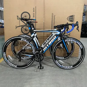 Tianjin factory 21 speed aluminum alloy frame carbon steel disc brake gear other racing cycle 700c road bike men bicycle