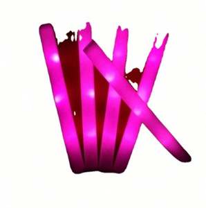 Bâtonnets lumineux LED en mousse jetables multicolores et écologiques avec impression de logo personnalisé, MOQ 100 pièces pour événements de Noël - Product Image 3