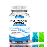 Suppléments de bonbons gommeux multivitaminés OEM Vitamine B C D pour adultes et enfants Soutien de la santé du système immunitaire Pas pour les nouveau-nés