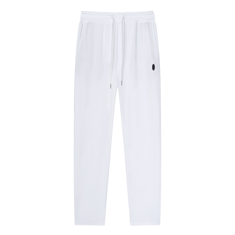 608 white with black pony logo