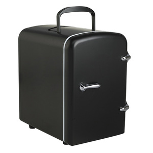 Portable Car <b>Refrigerator</b> USB Household Freezer 4L Holds 6 Cans Skincare Makeup Multifunction Mini Fridge With Cooler and Warmer - Product Image 4