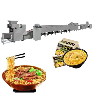 Food industry produces fried instant noodles production line