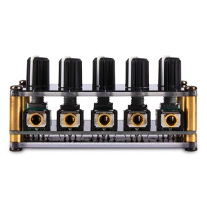 Mini table de mixage stéréo 4 canaux pour l'enregistrement en <span class=keywords><strong>studio</strong></span> en direct Carte son audio portable Console de mixage audio Mixeur audio - Product Image 2