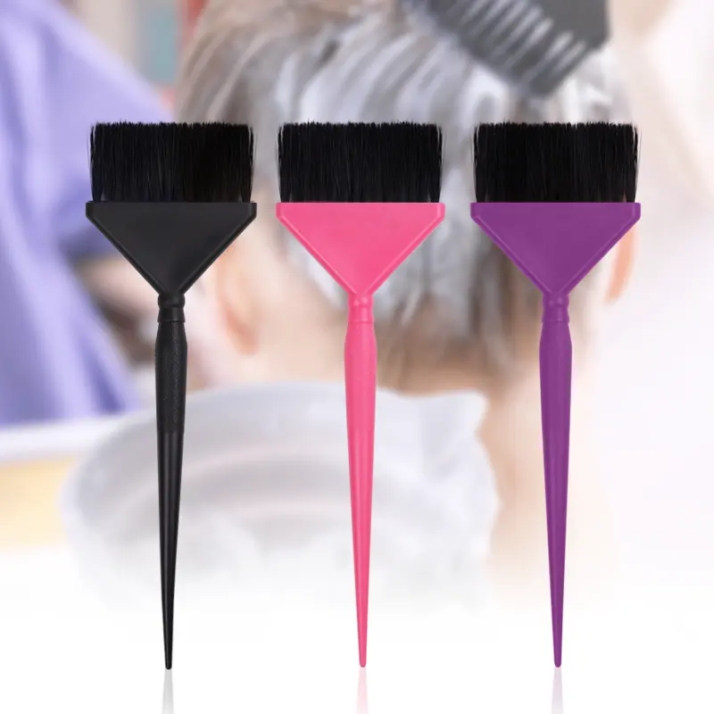 Professional Wholesale Hairdressing Salon Tool Tint Nylon Brush Manufacturer Color Natural Hair Dye Brush