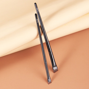 Pincel para cejas con forma de hoja, pelo sintético de 5mm-9mm, para lápiz de cejas, pincel de maquillaje A101 A102 - Product Image 1