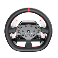 Volant de jeu PXN-V10 Pro avec retour de force à 900 degrés et vibrations pour Xbox One Series S/X, PS4, PC, avec pédale et levier de vitesses