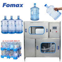 Machine automatique de lavage, remplissage et bouchage de bouteilles d'eau, adaptée aux usines d'eau minérale, d'eau pure et d'eau de source