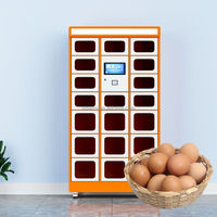 Casier automatique intelligent avec télécommande pour les collations, les œufs frais et les boissons