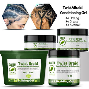 Nouveau <span class=keywords><strong>Gel</strong></span> Coiffant Tendance pour Locs, Twists et Bords : <span class=keywords><strong>Gel</strong></span> de Tressage à Forte Tenue, Grande Taille, 64 Oz - Product Image 3