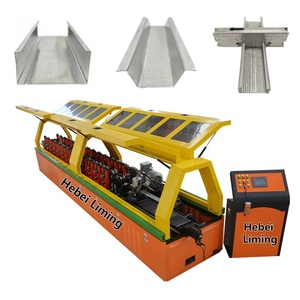 Hebei Liming Bestseller Gipskartonplatten Omega-Profil-Rollformmaschine Trockenbau-Profilherstellungsmaschine - Product Image 1