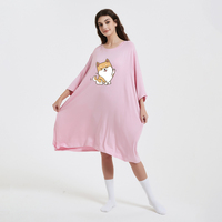 Peignoir de nuit élégant surdimensionné en bambou pour femme, tailles plus, été, unisexe, luxe, long, ensemble cadeau OEKO-tex, fabriqué en Chine