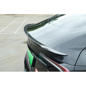 Aileron arrière sport en fibre de carbone pour Tesla Model 3 2024 Highland – Grande taille, original, pour coffre arrière – Vente flash - Product Image 3