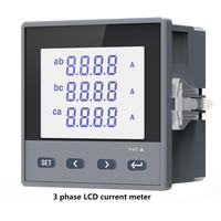 Medidor de Energía Multifunción GEYA GY500-3E4Y CA 220V con RS485, Pantalla LCD Trifásica de 96*96mm, Fabricante OEM
